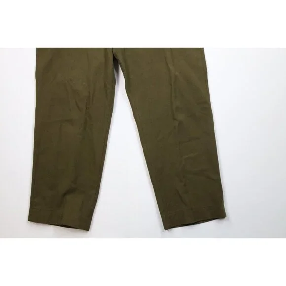 Vtg 50s Korean War Mens Medium Distressed Wool M1951 Field Trousers Pants USA
